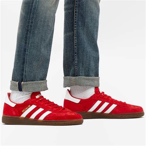 adidas handball spezial scarlet|Adidas handball scarlet gum.